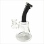 CRYSTAL GLASS 6.7" MINI BEAKER PROPELLOR  DAB RIG C6128