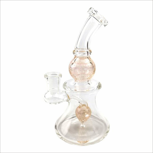 KAPOW 6.7" FUMED BENT NECK-DIRECT  INJECT BARREL PERC RIG- C6334