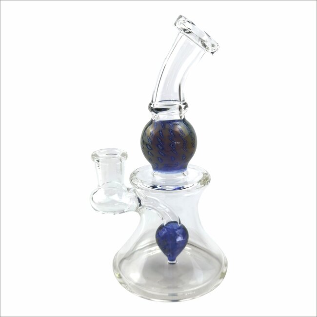 KAPOW 6.7" FUMED BENT NECK-DIRECT  INJECT BARREL PERC RIG- C6334