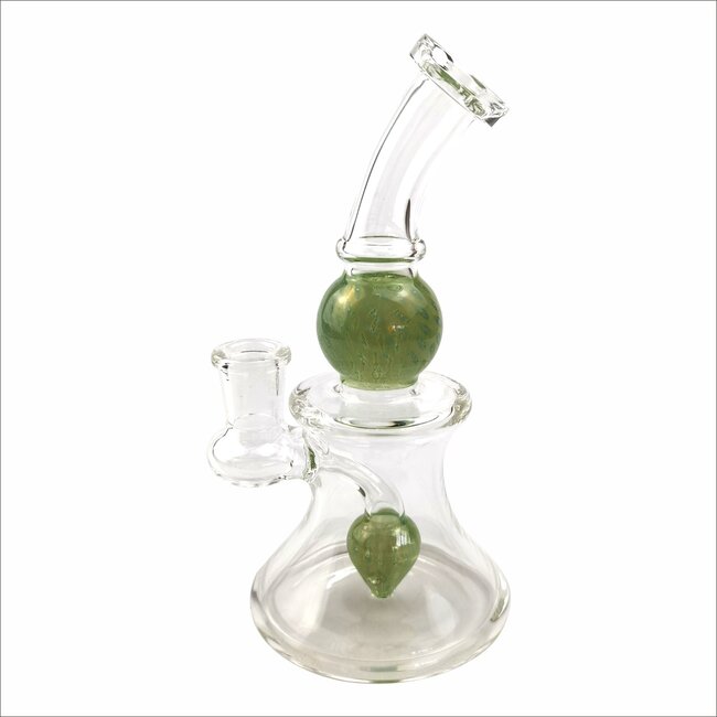 KAPOW 6.7" FUMED BENT NECK-DIRECT  INJECT BARREL PERC RIG- C6334
