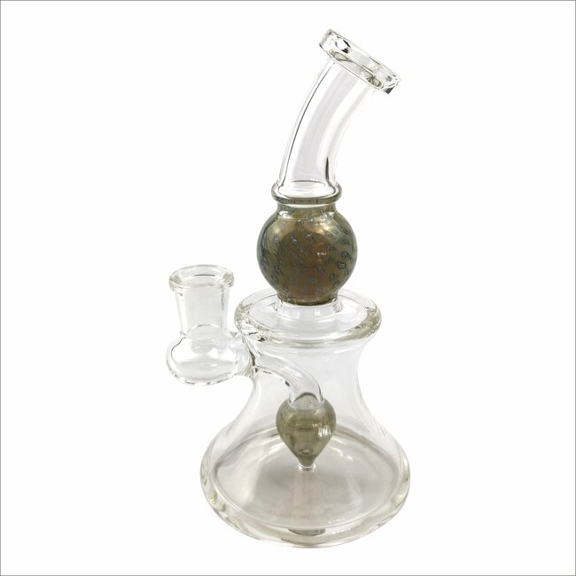 KAPOW 6.7" FUMED BENT NECK-DIRECT  INJECT BARREL PERC RIG- C6334