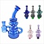 CRYSTAL GLASS 6.7"  RECYCLER DAB RIG C6273