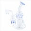CRYSTAL GLASS 6.3''  HONEY DRIP DAB RIG  C6207