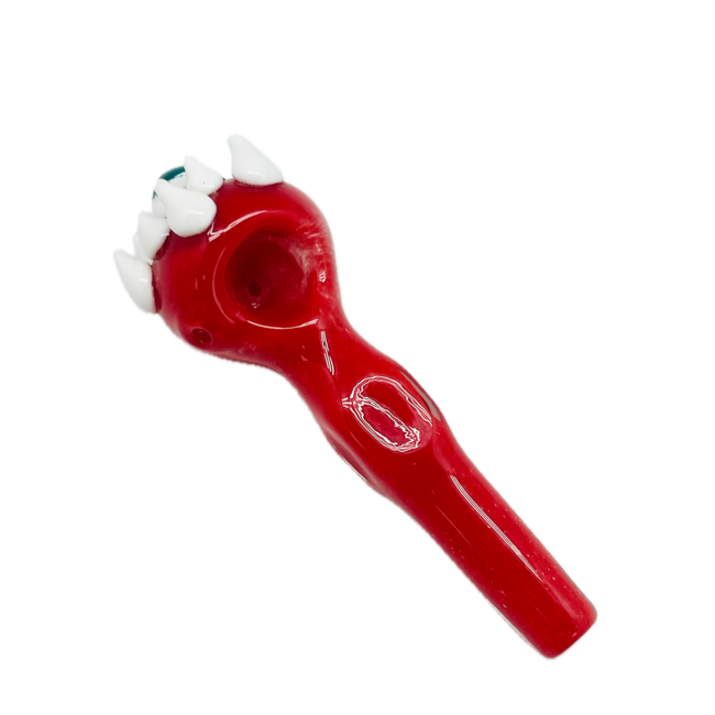 6'' MONSTER RED EYE GLASS PIPE