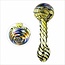 4.5'' SPIRAL WIG WAG FUMED HAND PIPE 88G-CS115