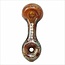 RIDDLES 4" GEOMETRIC DONUT HAND PIPE WITH SCREEN  60G. CS127