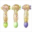 4'' SPIRAL GOLD FUMED HAND PIPE 75G-CS131