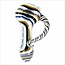 4'' HORN FULL COLOUR  WIGWAG- 60G CS116