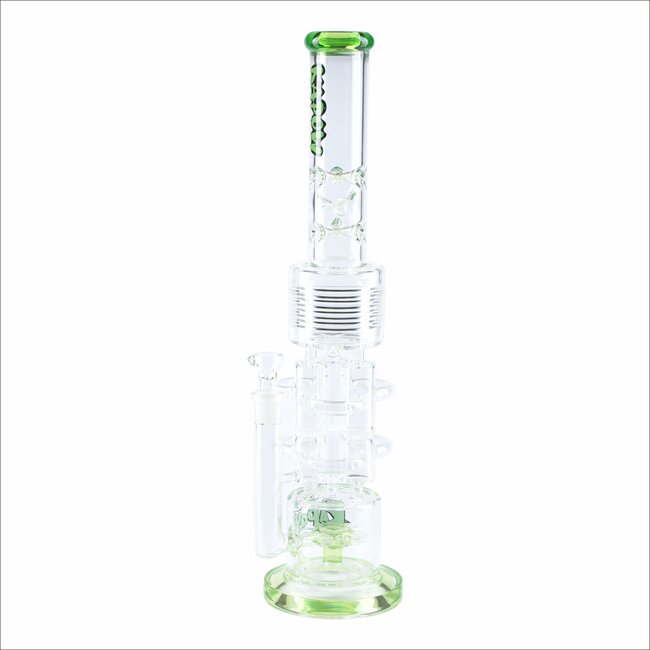 KAPOW 20'' MULTI CHAMBER  SPRINKLER BERREL BONG  C1601