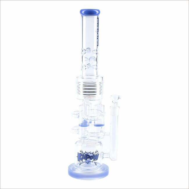 KAPOW 20'' MULTI CHAMBER  SPRINKLER BERREL BONG  C1601
