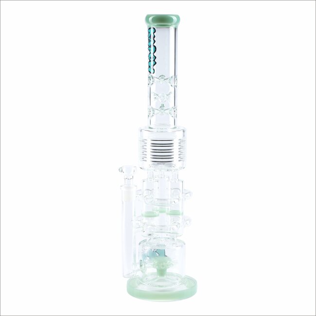 KAPOW 20'' MULTI CHAMBER  SPRINKLER BERREL BONG  C1601