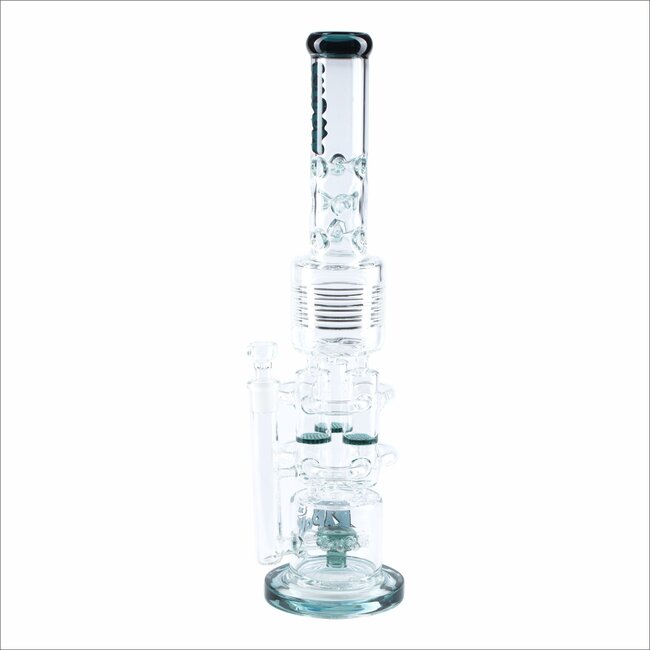 KAPOW 20'' MULTI CHAMBER  SPRINKLER BERREL BONG  C1601