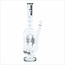 KAPOW 18'' BARREL SPIRAL BLAST RECYCLE ICE GLASS BONG -C1606