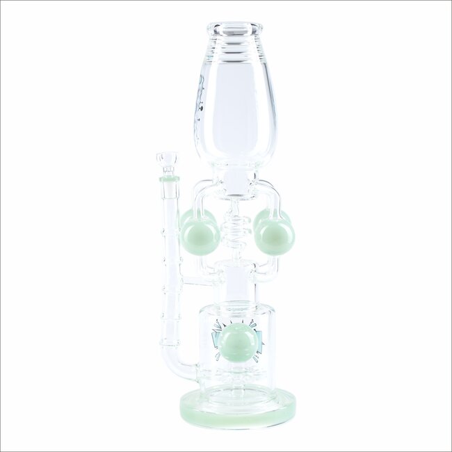 KAPOW 17''  BALL ARM RECYCLER WITH BALL PERC BONG  C1626