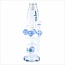 KAPOW 17''  BALL ARM RECYCLER WITH BALL PERC BONG  C1626