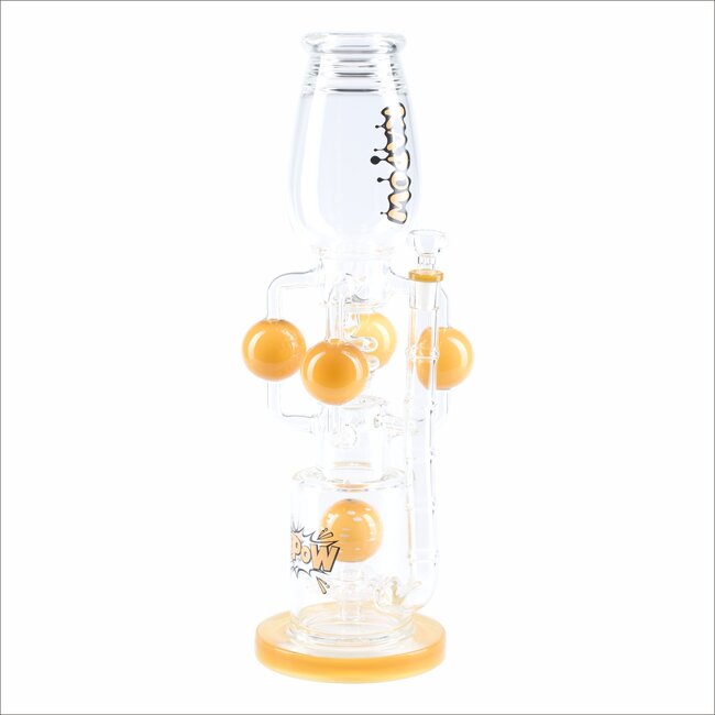 KAPOW 17''  BALL ARM RECYCLER WITH BALL PERC BONG  C1626