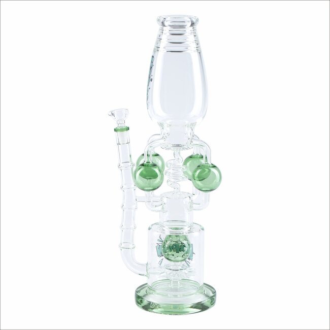 KAPOW 17''  BALL ARM RECYCLER WITH BALL PERC BONG  C1626