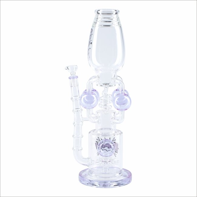 KAPOW 17''  BALL ARM RECYCLER WITH BALL PERC BONG  C1626
