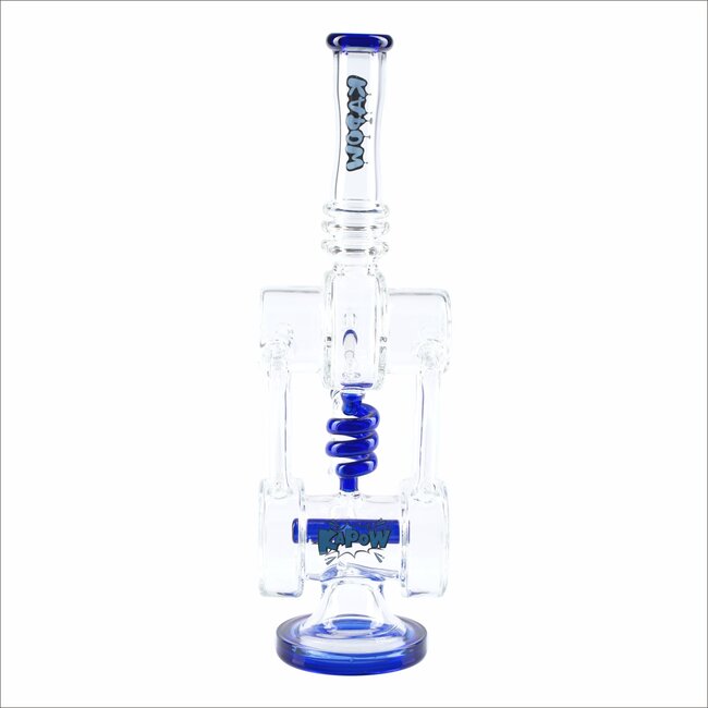 KAPOW 16'' INLINE RECYCLER BONG C1608