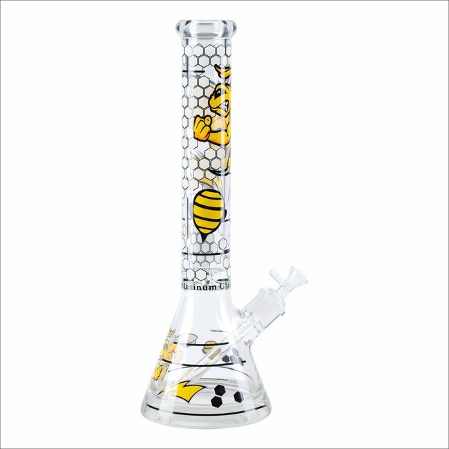 16'' HONEYBEE BEAKER WATER BONG  C1654