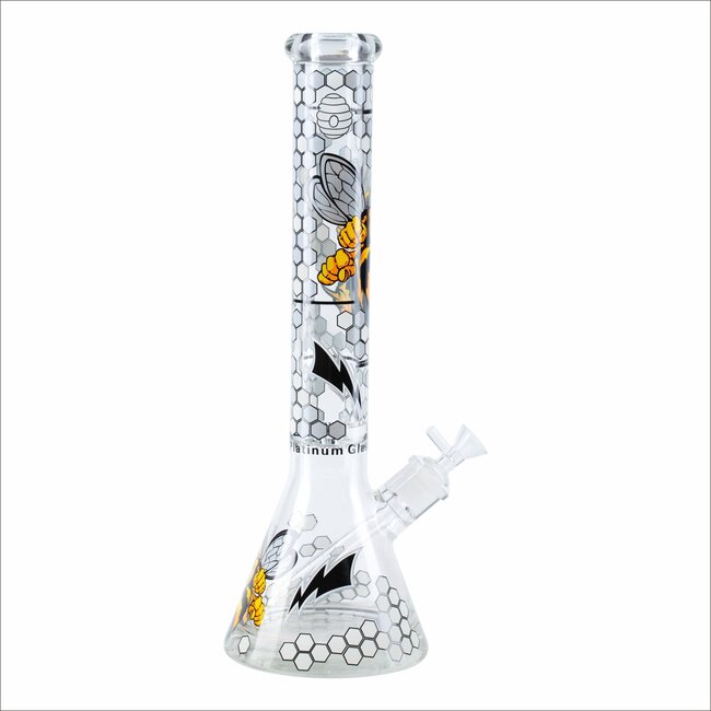 16'' HONEYBEE BEAKER WATER BONG  C1654