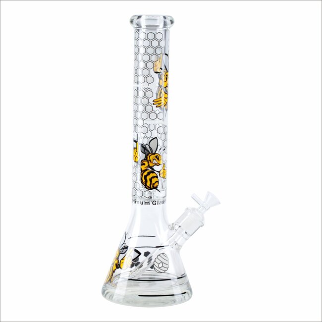 16'' HONEYBEE BEAKER WATER BONG  C1654