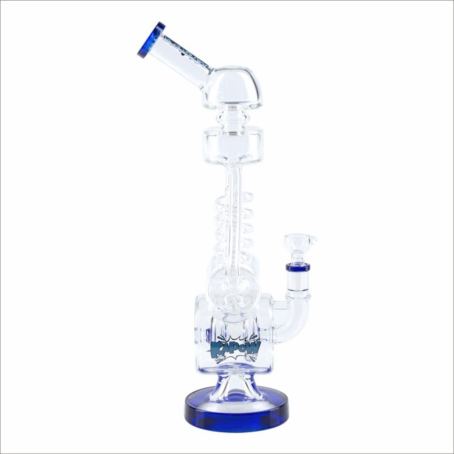 KAPOW 15'' DOUBLE CHAMBER RECYCLER UFO BONG C1624