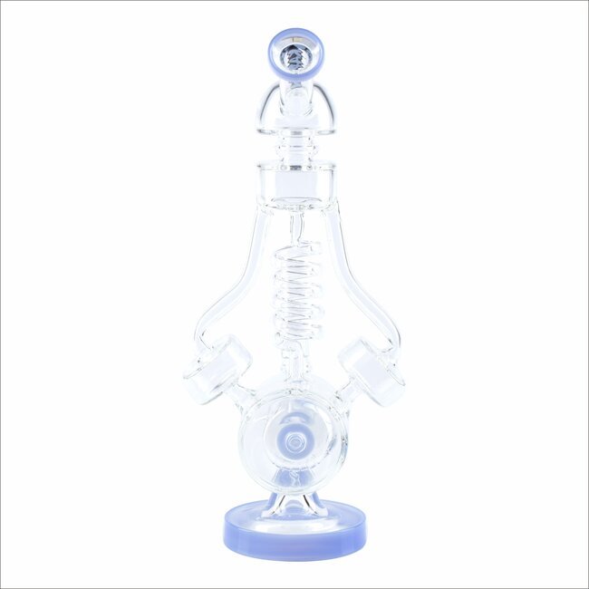 KAPOW 15'' DOUBLE CHAMBER RECYCLER UFO BONG C1624
