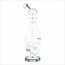 KAPOW 15'' DOUBLE CHAMBER RECYCLER UFO BONG C1624
