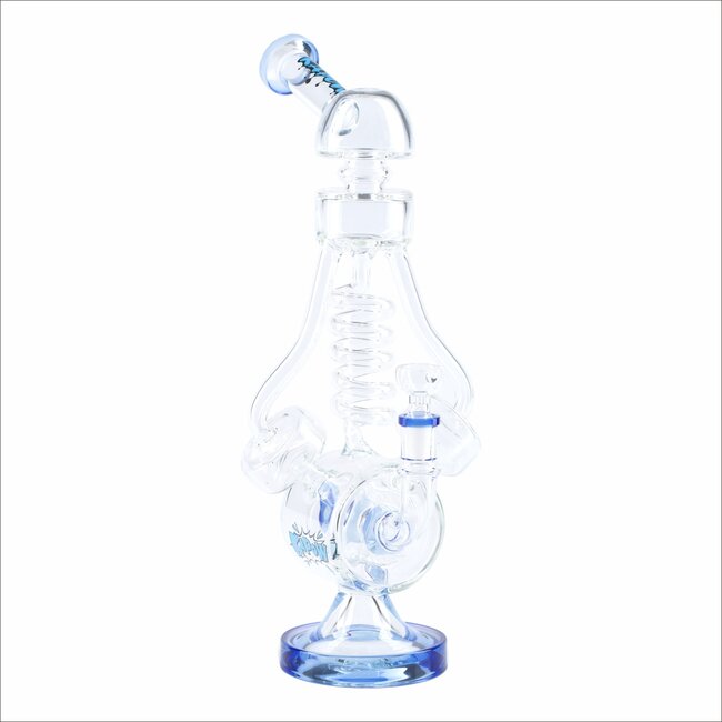KAPOW 15'' DOUBLE CHAMBER RECYCLER UFO BONG C1624