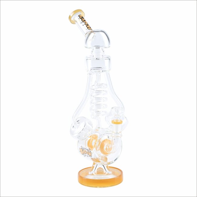 KAPOW 15'' DOUBLE CHAMBER RECYCLER UFO BONG C1624