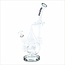 KAPOW 13'' UNIQUE COOL PERC RECYCLER THICK BONG C1621