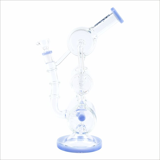 KAPOW 13'' SPIRAL COIL PERC  RECYCLER BONG C1622