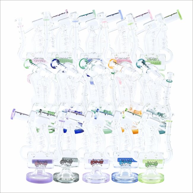 KAPOW 11'' INLINE RECYCLER BONG C1611