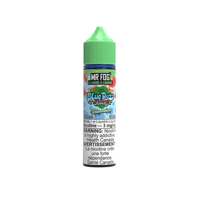 MR FOG MR FOG BLUE RAZZ STEEZY FREE BASE E-LIQUID