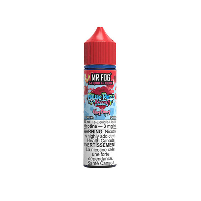 MR FOG MR FOG BLUE RAZZ STEEZY FREE BASE E-LIQUID