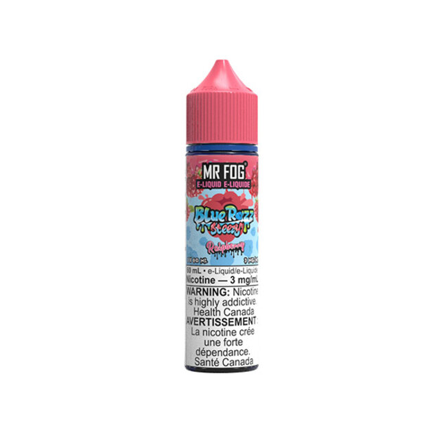 MR FOG MR FOG BLUE RAZZ STEEZY FREE BASE E-LIQUID