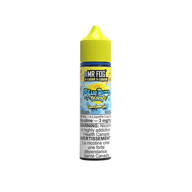 MR FOG MR FOG BLUE RAZZ STEEZY FREE BASE E-LIQUID