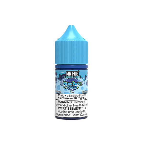 MR FOG JUICE BLUE RAZZ STEEZY SALT NIC - Radical Vape Shop