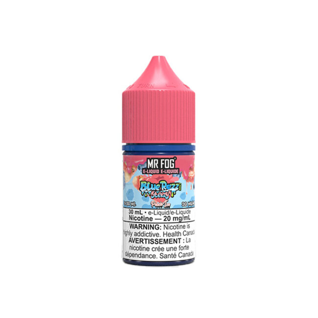 MR FOG MR FOG E-LIQUID BLUE RAZZ STEEZY SALT NIC
