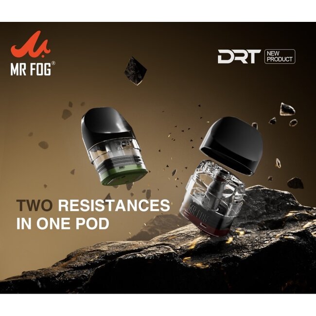 MR FOG MR FOG DRT REPLACEMENT POD( 2PCS)