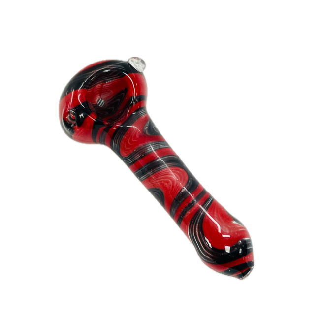 4'' HYPNOLISEING  DESIGN GLASS PIPE