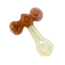 4'' THREE HORIZO- TOOL MOUTHPIECE GLASS PIPE