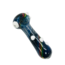 4.5'' 3D NUVY GLASS PIPE WITH RASTA SWIRL GLASS PIPE