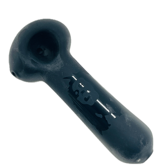 4.5'' BLACK BOB MARLY GLASS PIPE