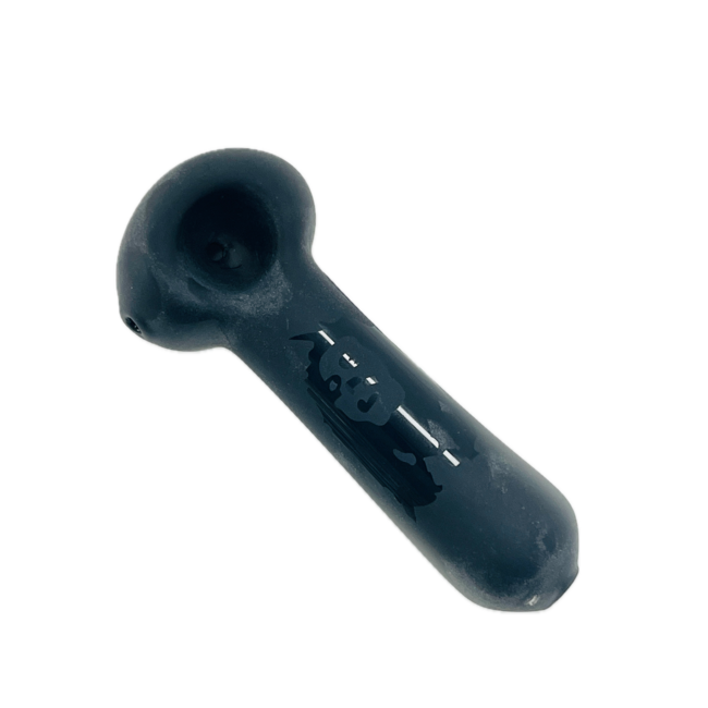 4.5'' BLACK BOB MARLY GLASS PIPE