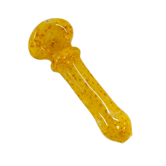4.5'' HIGH SPOON GLASS HAND PIPE