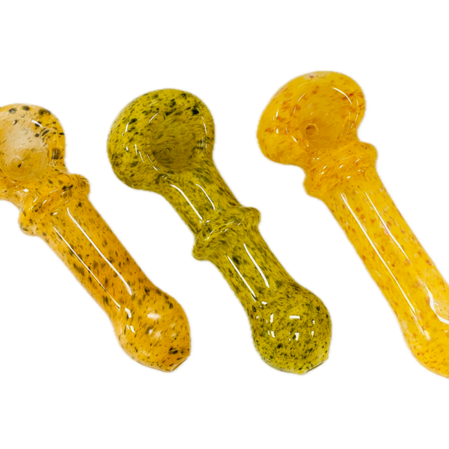 4.5'' HIGH SPOON GLASS HAND PIPE