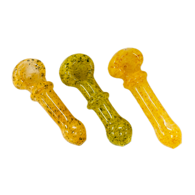 4.5'' HIGH SPOON GLASS HAND PIPE