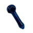 4.5'' BLUE POLKADOT GLASS PIPE